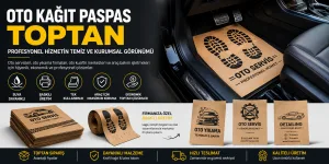 oto kağıt paspas toptan